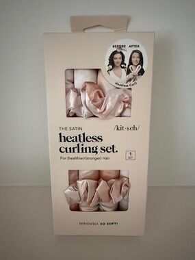 Kitsch Heatless Curling Set in Sunset Tie Dye